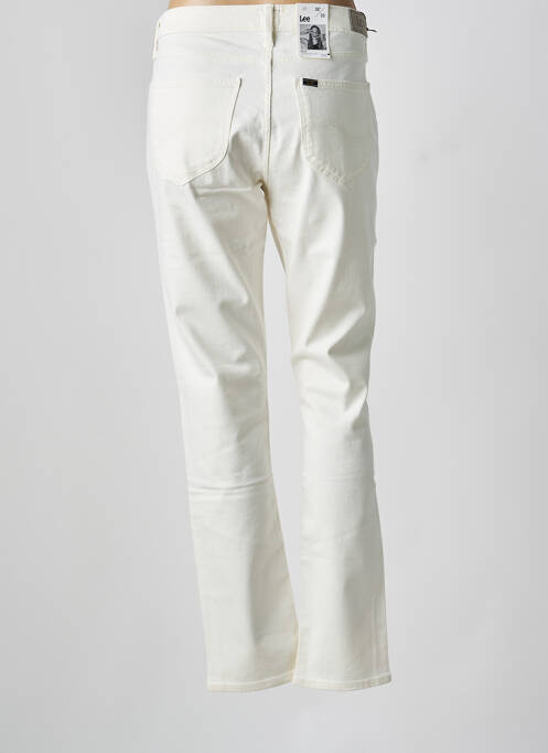 Jeans coupe slim stretch taille normale beige LEE femme