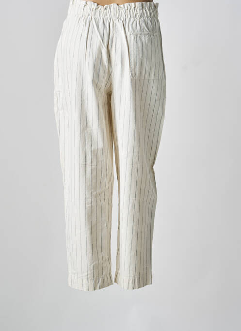 Jeans coupe droite beige BELLEROSE femme