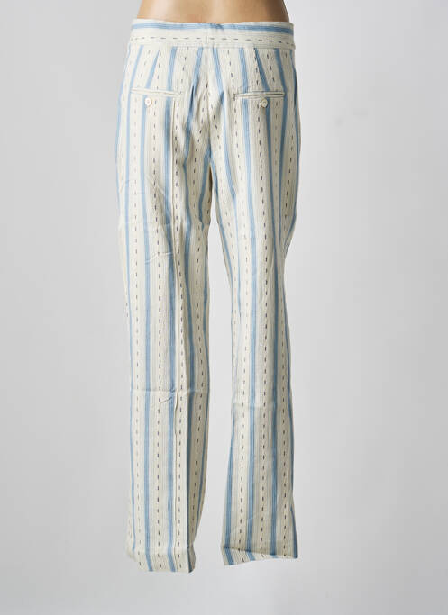 Pantalon chino bleu LAURENCE BRAS femme