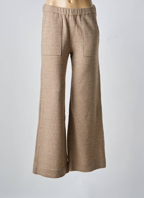 Pantalon flare marron DIEGA femme