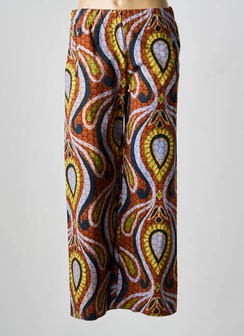 Pantalon large marron HOD femme