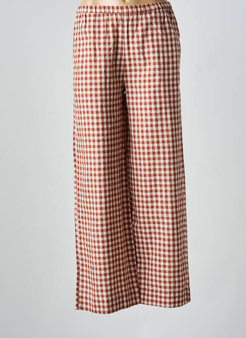 Pantalon large marron V.DE.VINSTER femme