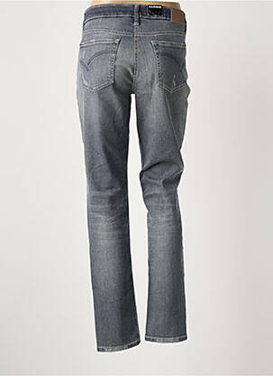 Jeans coupe droite stretch taille normale gris CAMBIO homme