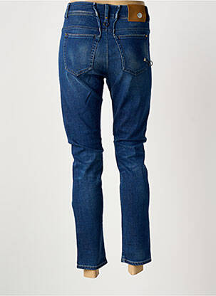 Jeans coupe slim stretch taille normale bleu HICH USE femme
