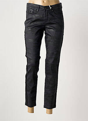 Pantalon 7/8 stretch taille normale noir MAC femme