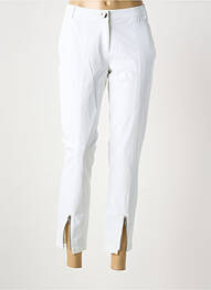 Pantalon 7/8 stretch taille normale blanc AIRFIELD femme