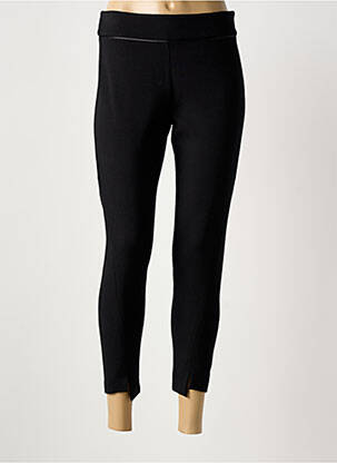 Pantalon 7/8 stretch noir BLEU BLANC ROUGE femme
