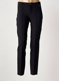 Pantalon slim taille élastique taille normale noir MAC femme