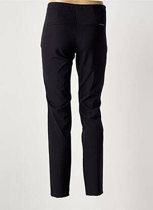 Pantalon slim taille élastique taille normale noir MAC femme