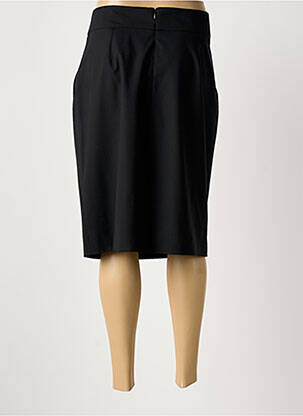 Jupe mi-longue stretch noir ZAPA femme