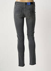 Jeans coupe slim gris TRUSSARDI JEANS femme seconde vue