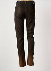 Pantalon slim marron HICH USE femme seconde vue