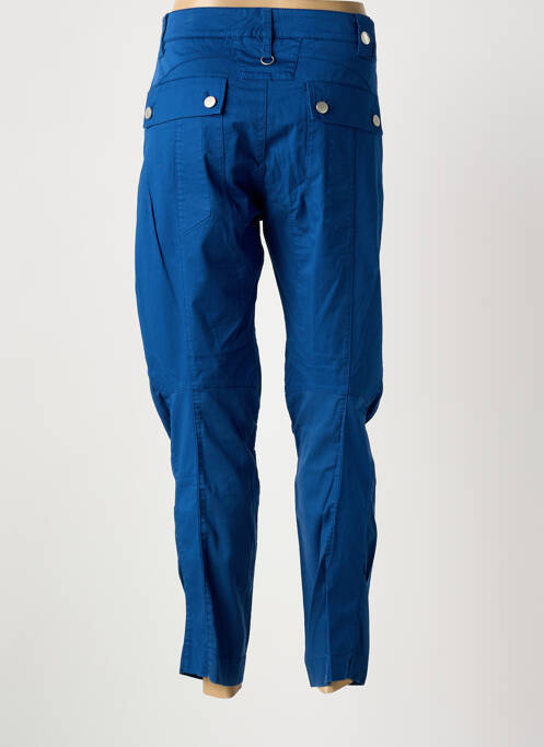Pantalon chino stretch taille normale bleu HICH USE homme