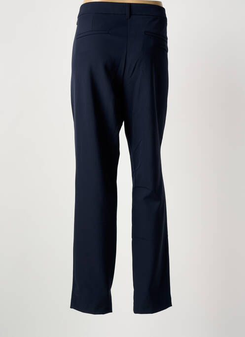 Pantalon droit stretch taille normale bleu MAC femme