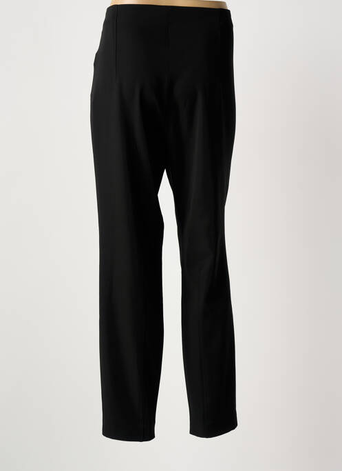 Pantalon droit tissage popeline taille normale noir MARC CAIN femme