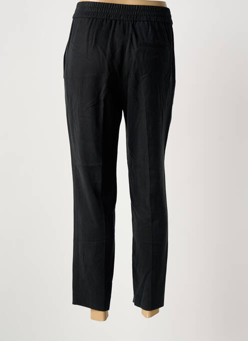 Pantalon droit tissage popeline taille normale noir HUGO BOSS femme