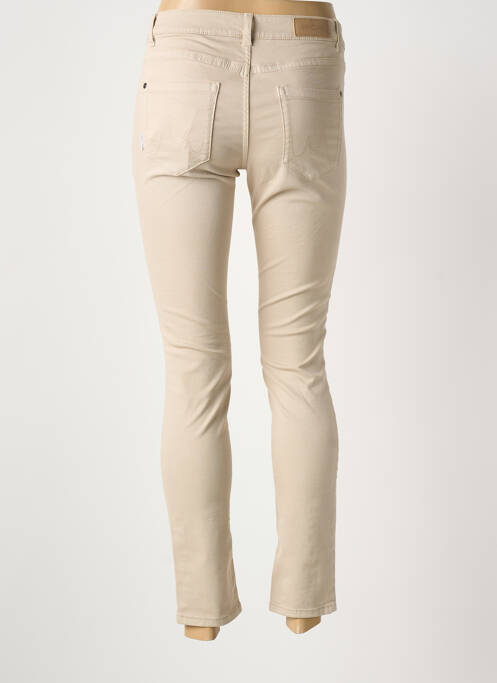 Jeans coupe slim stretch taille normale beige MARC CAIN femme