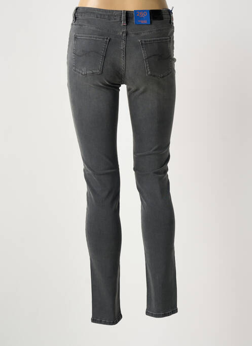 Jeans coupe slim stretch taille normale gris TRUSSARDI JEANS femme
