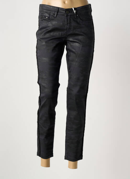 Pantalon 7/8 stretch taille normale noir MAC femme