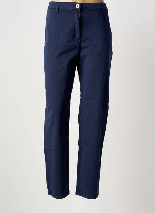 Pantalon droit stretch taille normale bleu TRUSSARDI JEANS femme