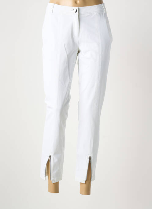 Pantalon 7/8 stretch taille normale blanc AIRFIELD femme