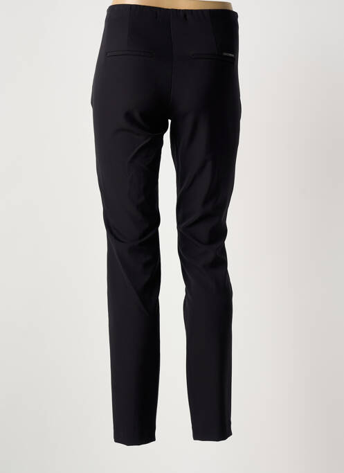 Pantalon slim taille élastique taille normale noir MAC femme