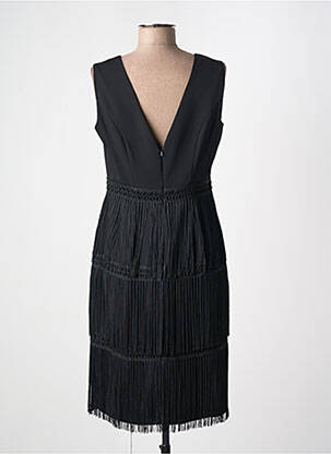 Robe mi-longue sans manche sans manche noir SONIA PENA femme