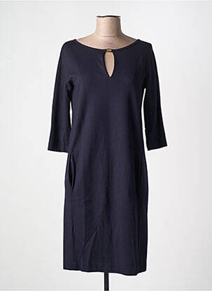 Robe mi-longue manches 3/4 manches 3/4 noir MARC CAIN femme