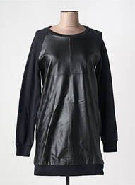 Robe courte manches longues manches longues noir TRUSSARDI JEANS femme