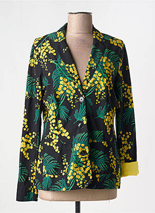 Blazer coupe cintrée noir INDIES femme