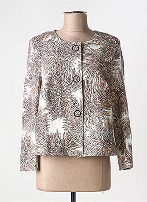 Veste casual col rond beige AIRFIELD femme