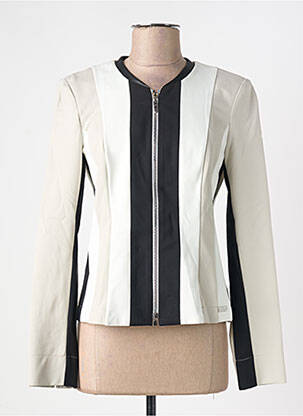 Veste casual col rond beige AIRFIELD femme
