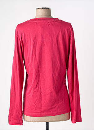 T-shirt manches longues manches longues rose AERONAUTICA femme