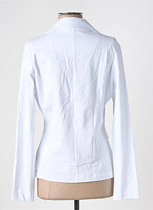 Blazer coupe cintrée blanc AERONAUTICA femme