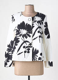 Veste casual col rond blanc AIRFIELD femme