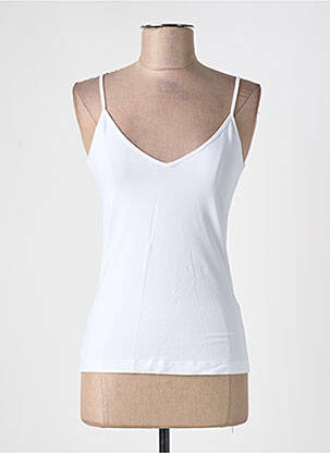 Top/caraco stretch blanc BLEU BLANC ROUGE femme