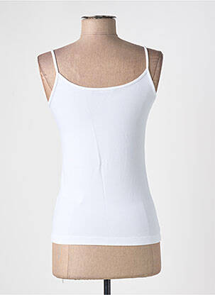 Top/caraco stretch blanc BLEU BLANC ROUGE femme