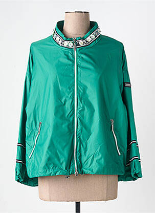 Veste casual col rond vert AIRFIELD femme