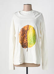 T-shirt blanc HIGH pour femme seconde vue