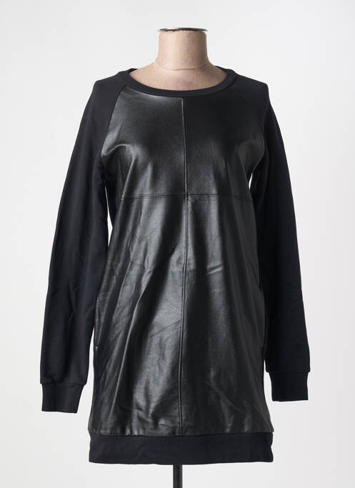 Robe courte manches longues manches longues noir TRUSSARDI JEANS femme