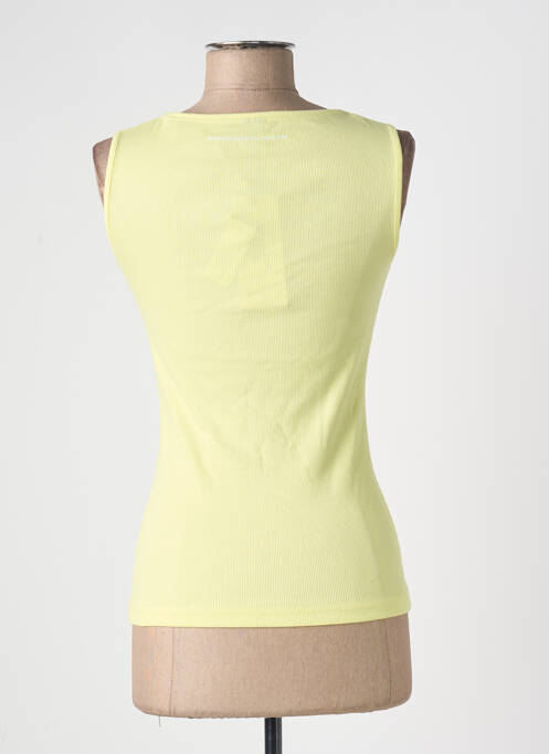 Débardeur jaune AERONAUTICA pour femme