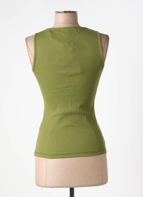 Débardeur vert AERONAUTICA pour femme