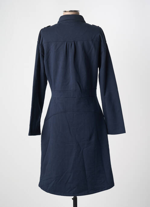 Robe mi-longue bleu AERONAUTICA pour femme