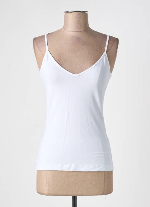 Top/Caraco blanc BLEU BLANC ROUGE pour femme