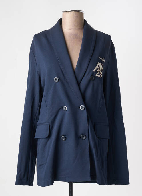 Veste casual bleu AERONAUTICA pour femme