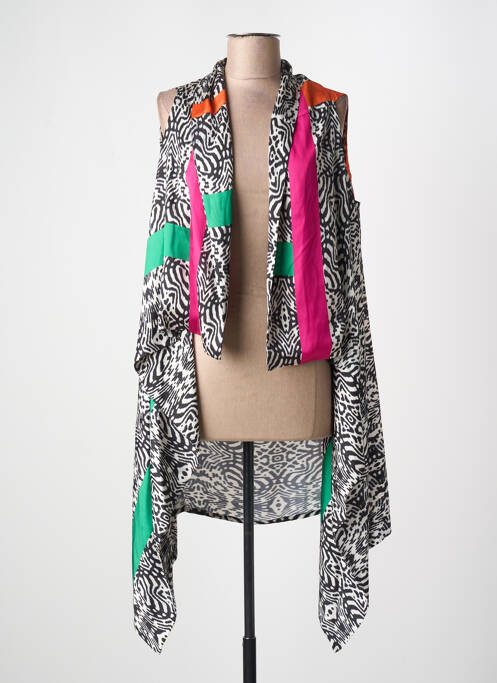 Veste casual noir BLEU BLANC ROUGE pour femme