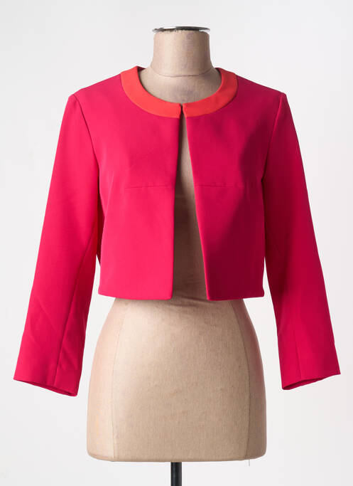 Veste casual rose BLEU BLANC ROUGE pour femme