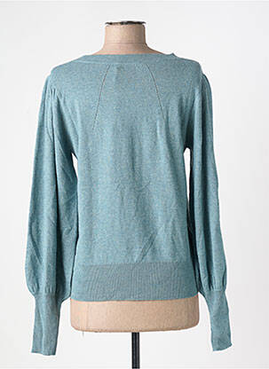 Pull col rond manches longues bleu ZAPA femme