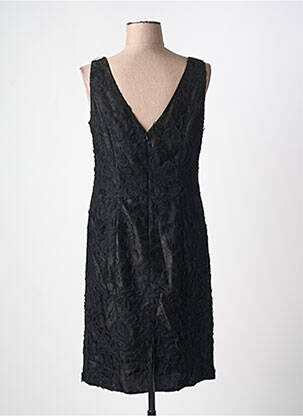 Robe mi-longue sans manche sans manche noir CHRISTIE DE LA RUE femme