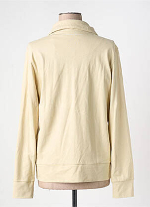 Veste casual col chemisier beige AERONAUTICA femme